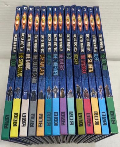 Doctor Who Files Book Set - 14 Books, Good Condition | in Neath