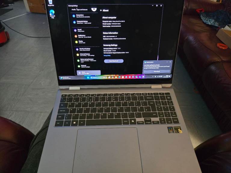 Galaxy book4 pro 360 5G Very great condition 