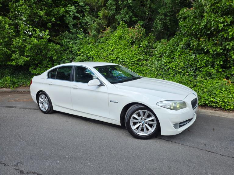 2012 BMW 5 SERIES 3.0 530D SE SALOON AUTOMATIC DIESEL SPORTS WHITE EX POLICE