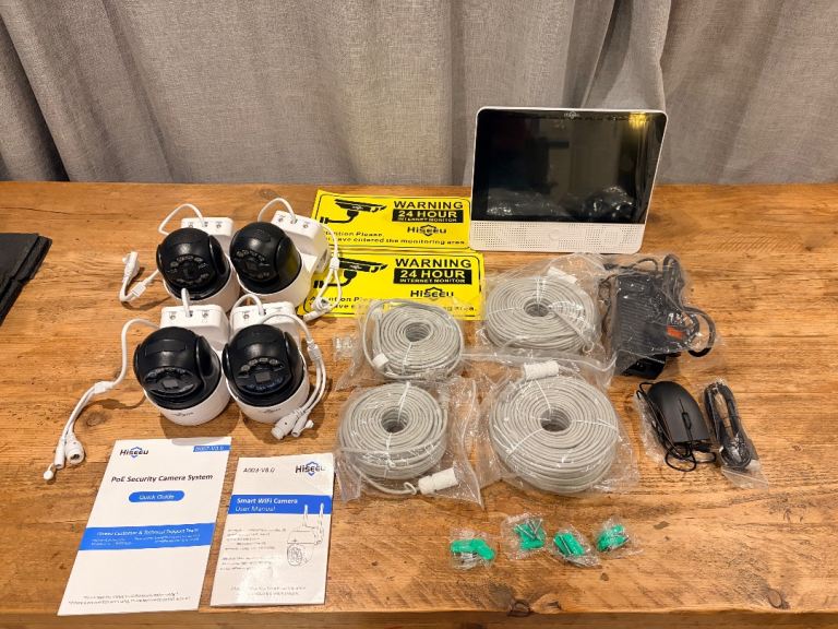 Hiseeu security camera system