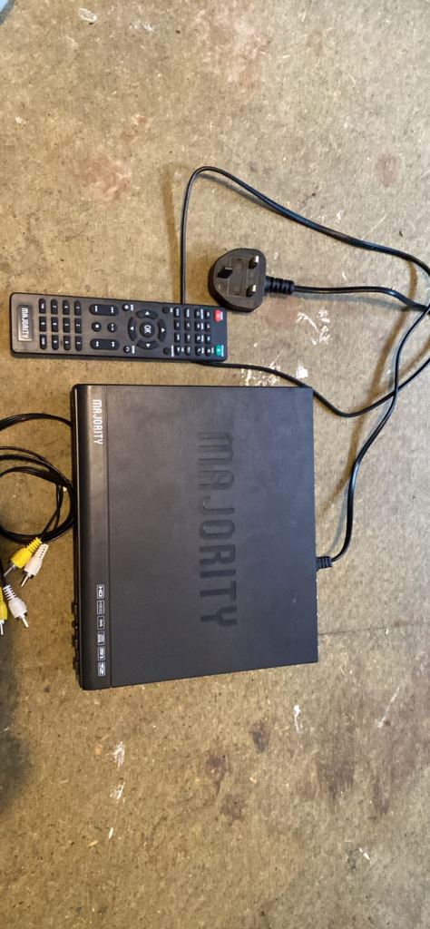 Majority dvd player (still all brand new unused just without box)