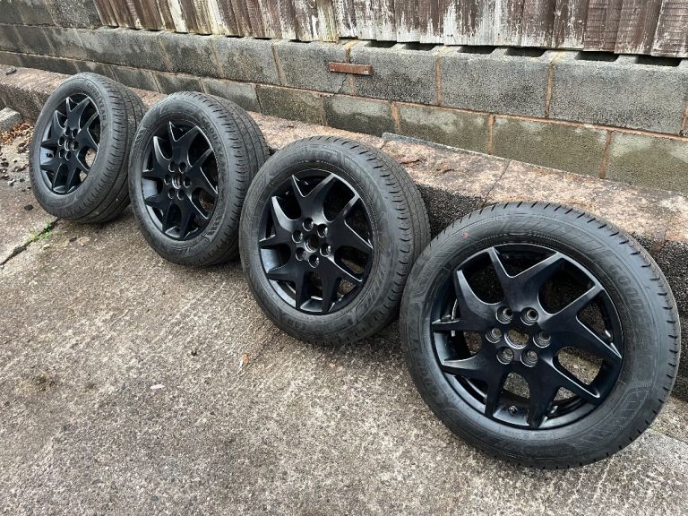 Transit custom alloy wheels and tyres