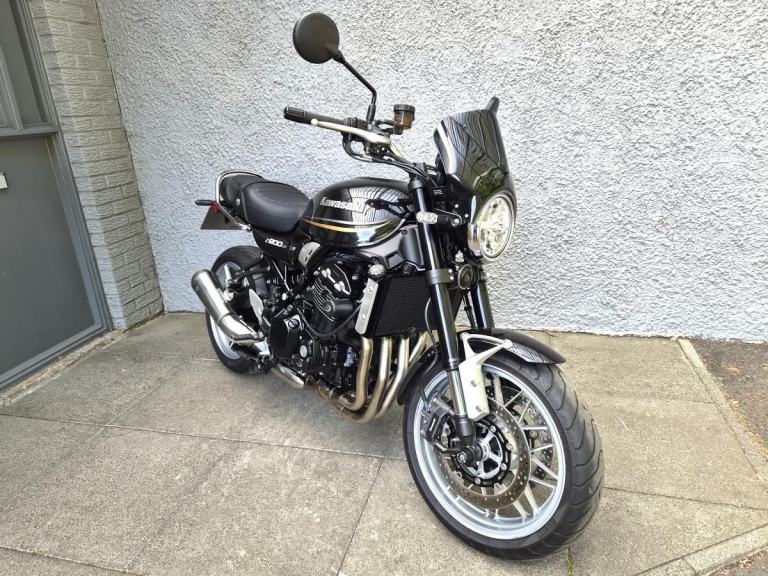 2018 Kawasaki Z900RS with some nice extras fitted