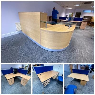 Desks. 