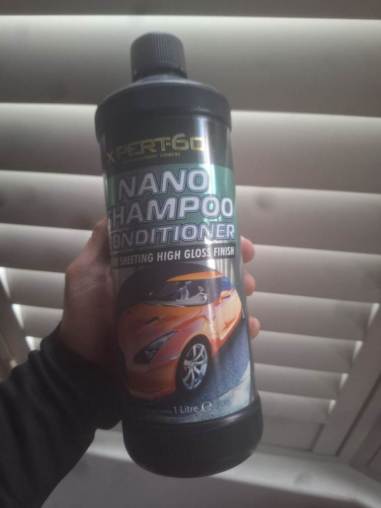Nano car shampoo conditioner