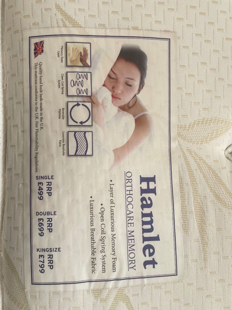 Good condition double bed 