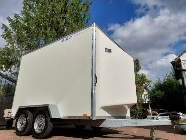 BLUELINE BOX TRAILER BV BLUE LINE FREE IFOR WILLIAMS KEY RING MARKET BOOT 10X6