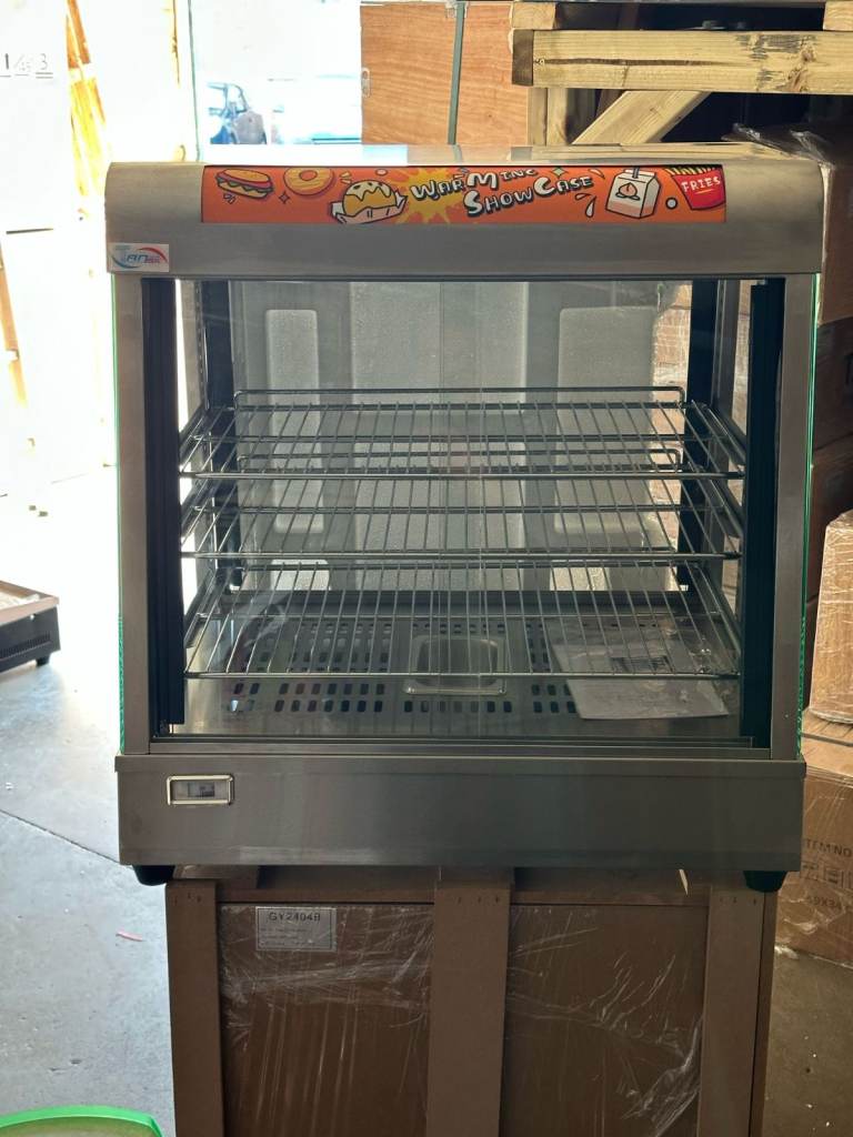 Large countertop Pie Cabinet  & food heated display for sale