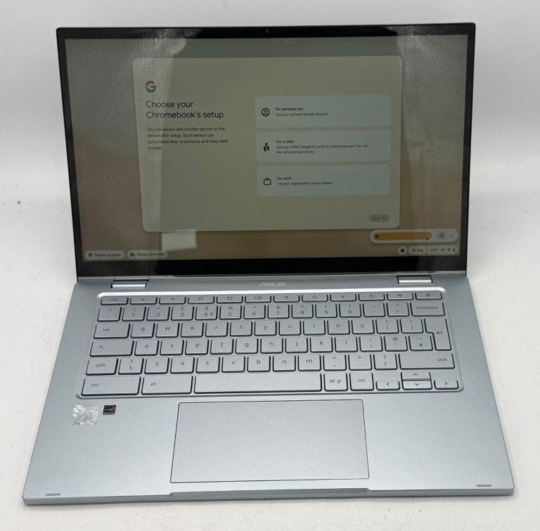 ASUS Chromebook Flip C433T Intel Core m3-8100Y 4GB RAM 64GB eMMC 14" FHD Touchscreen