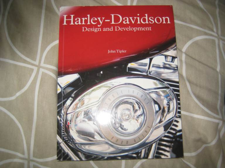 Harley Davidson Design and Development Book, 256 Pages