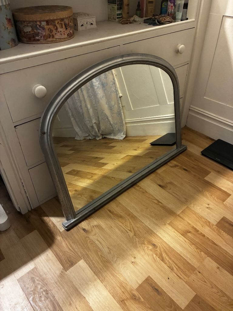 Free Silver Arched Mirror – Good Condition