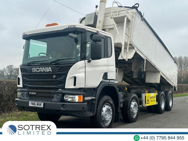 Scania P410 8 X 4 Alloy Tipper