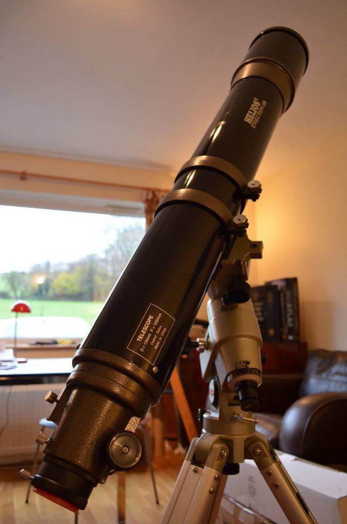 image for 120mm astro refractor telescope...virtually a 5inch Great first telescope!