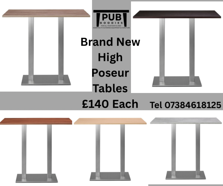 Large amounts of brand new restaurant cafe furniture 