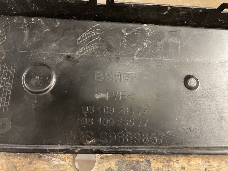 PEUGEOT PARTNER TEPEE CITROEN BERLINGO FRONT BUMPER (2015-2018)