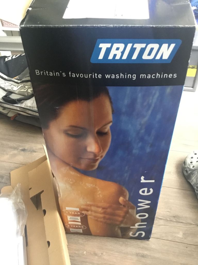New triton electric shower 