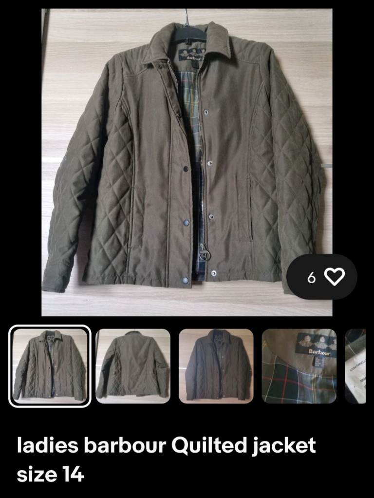 image for Barbour ladies Jacket 