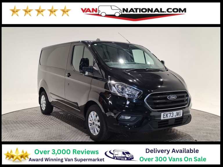 2023 Ford Transit Custom 2.0 EcoBlue 130ps Low Roof Limited Van PANEL VAN DIESEL Manual
