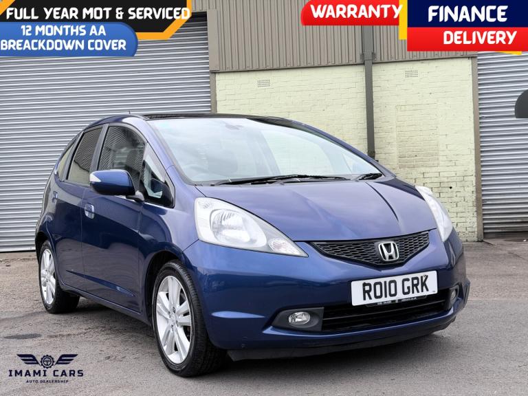 2010 Honda Jazz 1.4 i-VTEC EX 5dr MANUAL PETROL 106K MILES SUNROOF FRESH MOT SERVICED FSH HATCHBA...