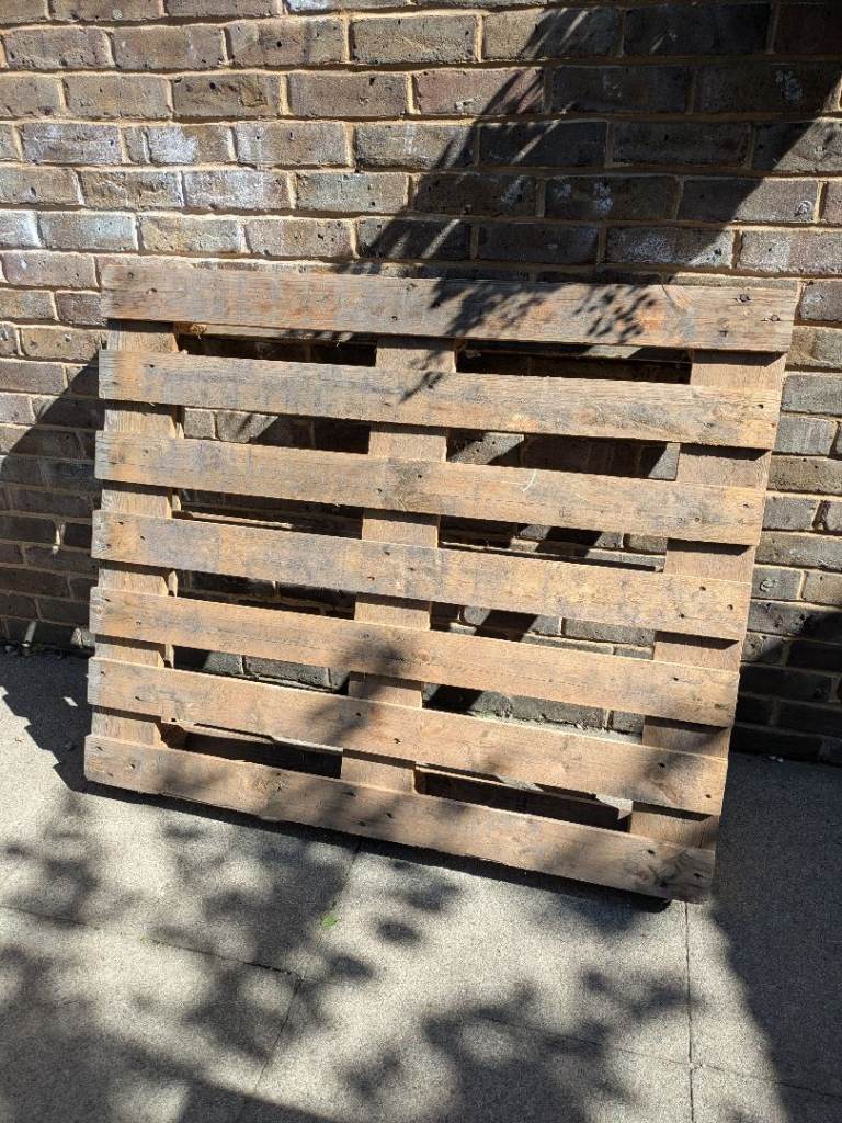 Wooden Pallet – Used Condition, Solid