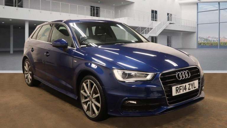 2014 Audi A3 1.4 TFSI CoD S line Sportback S Tronic Euro 6 (s/s) 5dr HATCHBACK Petrol Automatic