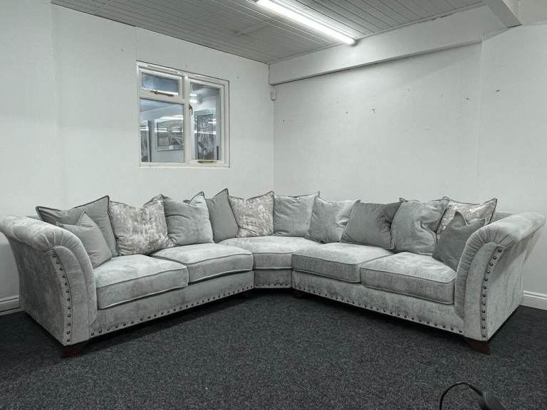 Brand New L Shaped Corner Sofa and 2 & 3 Seater Sofa Set - Free Delivery