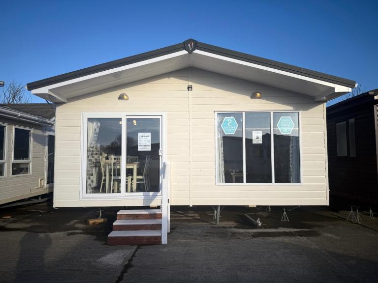 40x20 Resi Spec 2 Bed Twin Lodge - DG, CH, Bath, Utility - Offsite for Own Land