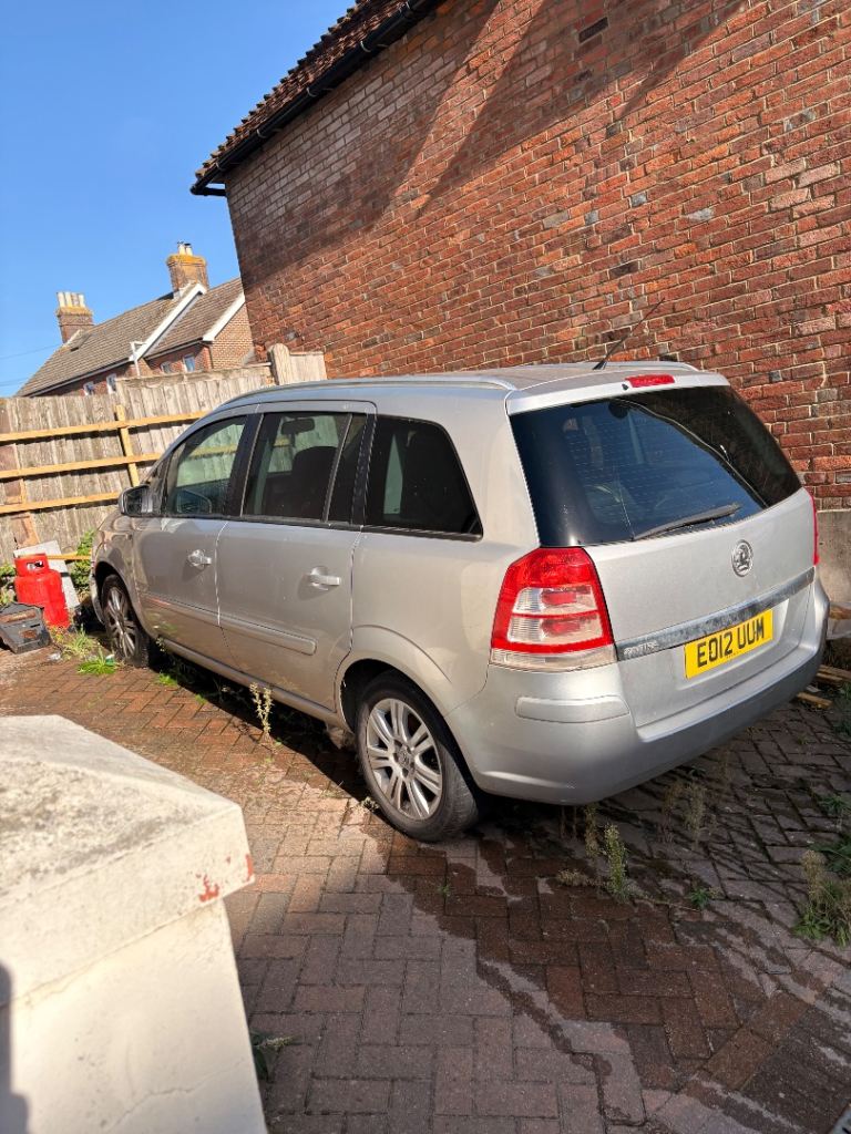 Vauxhall, ZAFIRA, MPV, 2012, Manual, 1598 (cc), 5 doors