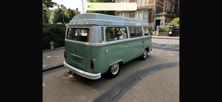 VW T2 late bay Devon Moonraker campervan
