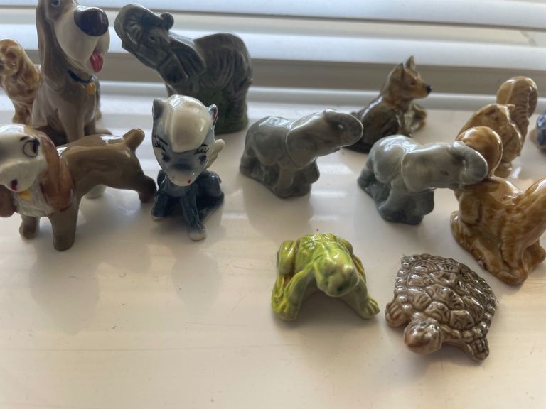 Job Lot of Small Ceramic Animal Figurines – Good Condition