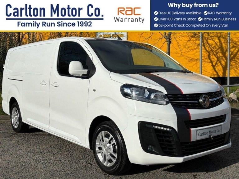 2019 Vauxhall Vivaro 2900 L2 LWB Sportive H1 Van S/S 1.5D 100Ps Fwd  PANEL VAN D