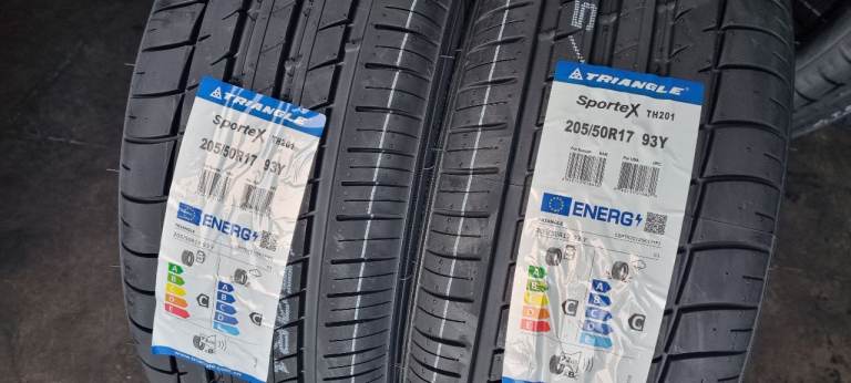 205 50 17   2 x NEW!! tyres Triangle Sporte X All Seasons