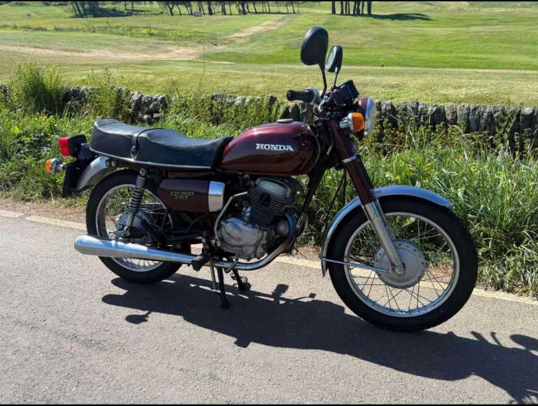 wanted old british motorbike
