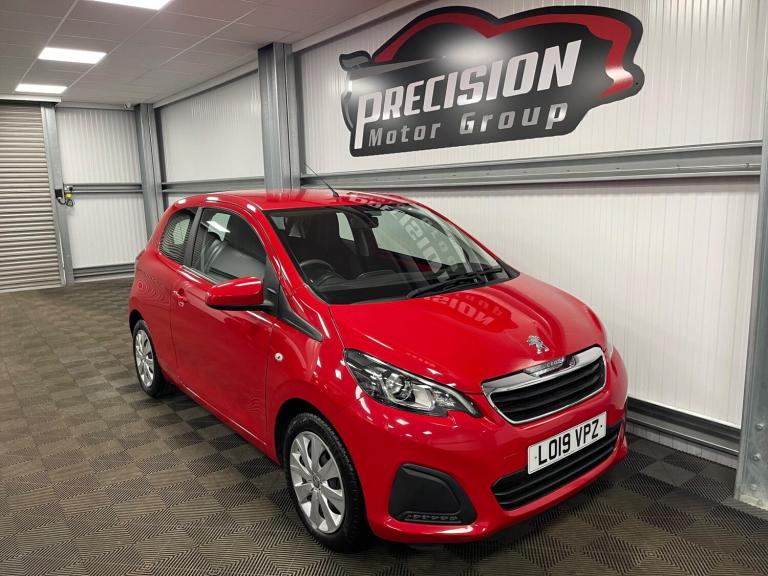2019 Peugeot 108 1.0 72 Active 3dr HATCHBACK PETROL Manual