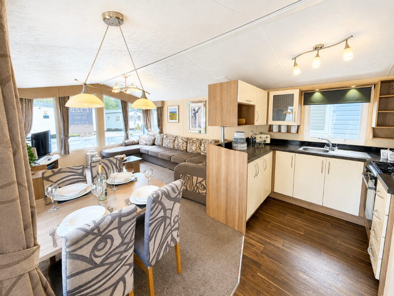 Cheap static caravan for sale at Tummel Valley, near Pitlochry in Perthshire