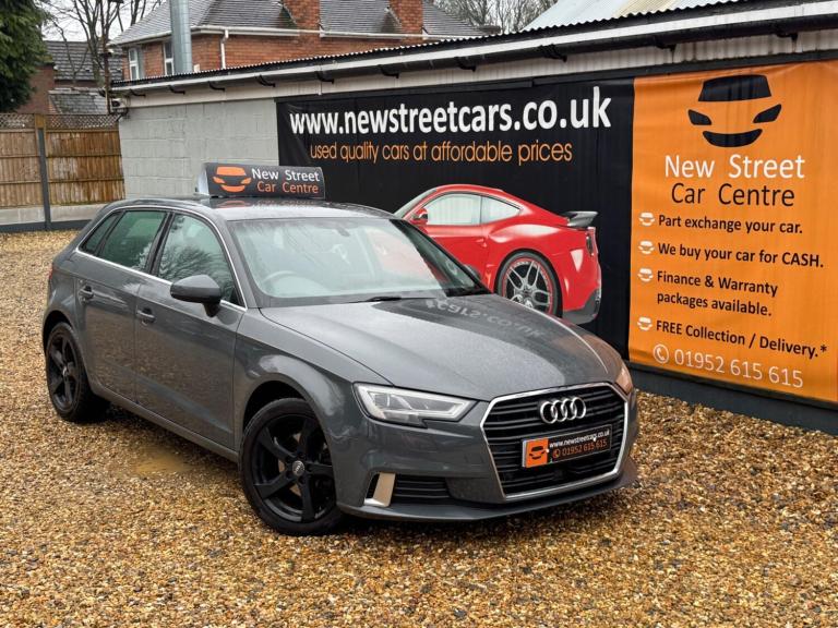 2017 Audi A3 1.0 TFSI Sport Sportback Euro 6 (s/s) 5dr HATCHBACK Petrol Manual