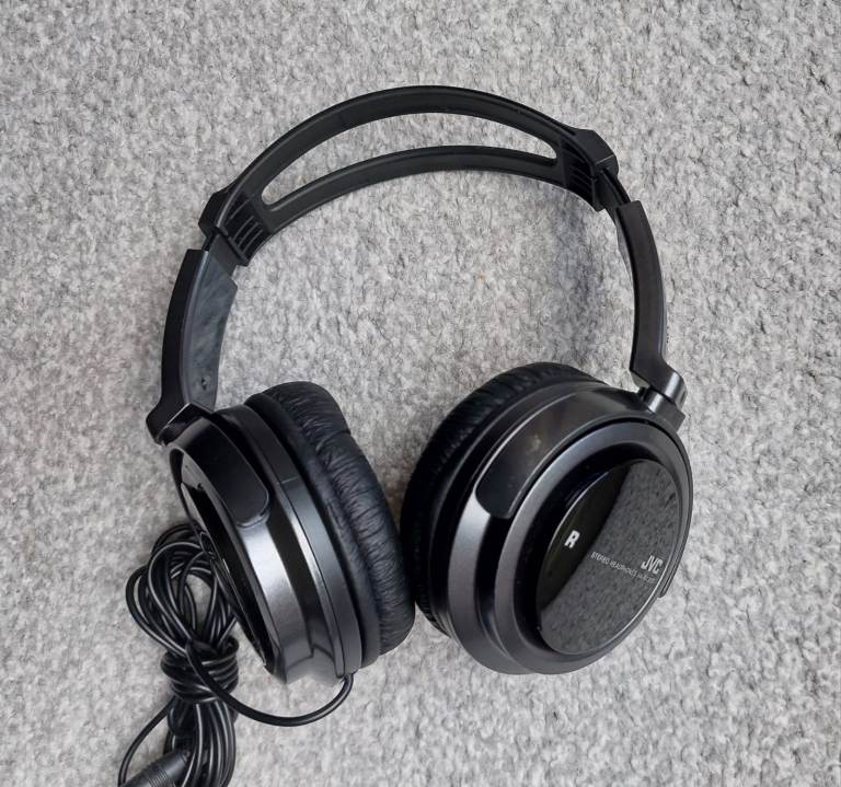 JVC Stereo Headphones HA-RX300 Over The Ears Wired , Black 