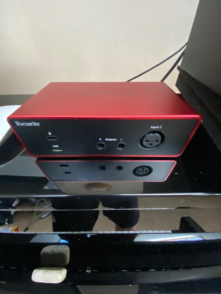 Scarlett Solo audio interface 