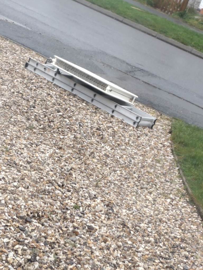Free to collector - SCRAP radiator and aluminium loft ladder  |  scrap metal