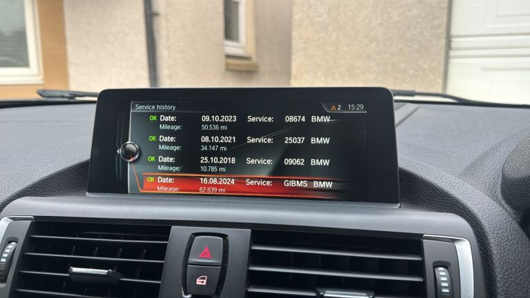 BMW Service history updating 