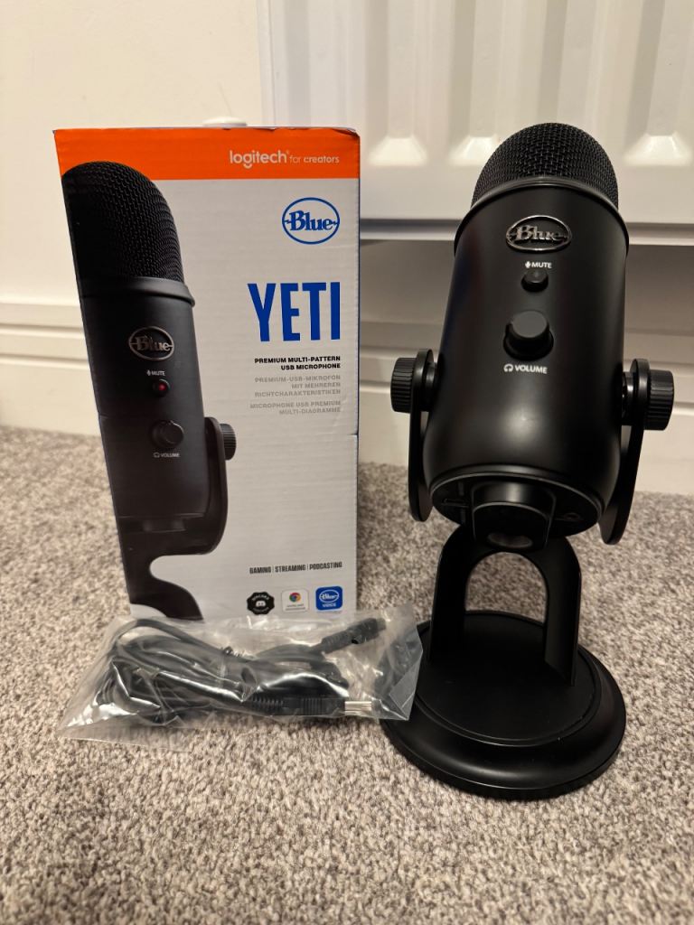 Blue yeti microphone 