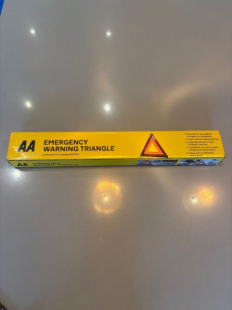 AA Emergency Warning Triangle New 