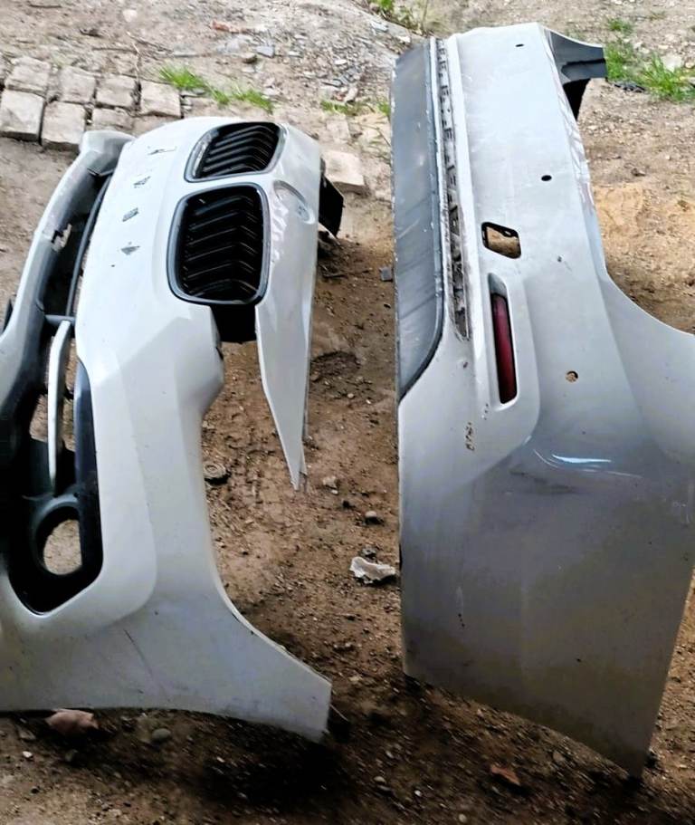 BMW 3 series front and back bumper sale - £175
