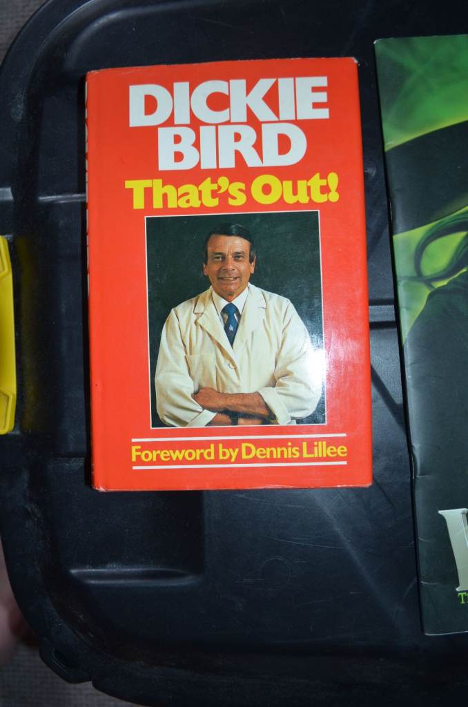 Dickie Bird: THAT'S OUT (Hardcover, 70'S) Signed Copy