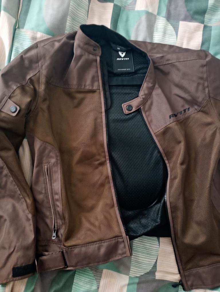 Rev it protective plating motorcycle jacket 