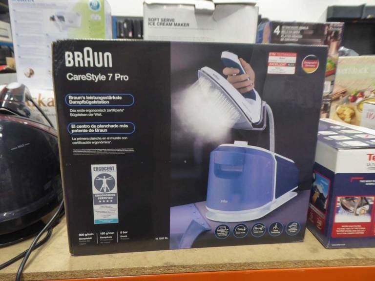 NEW Braun CareStyle 7 Pro IS7282BL, Steam Generator Iron