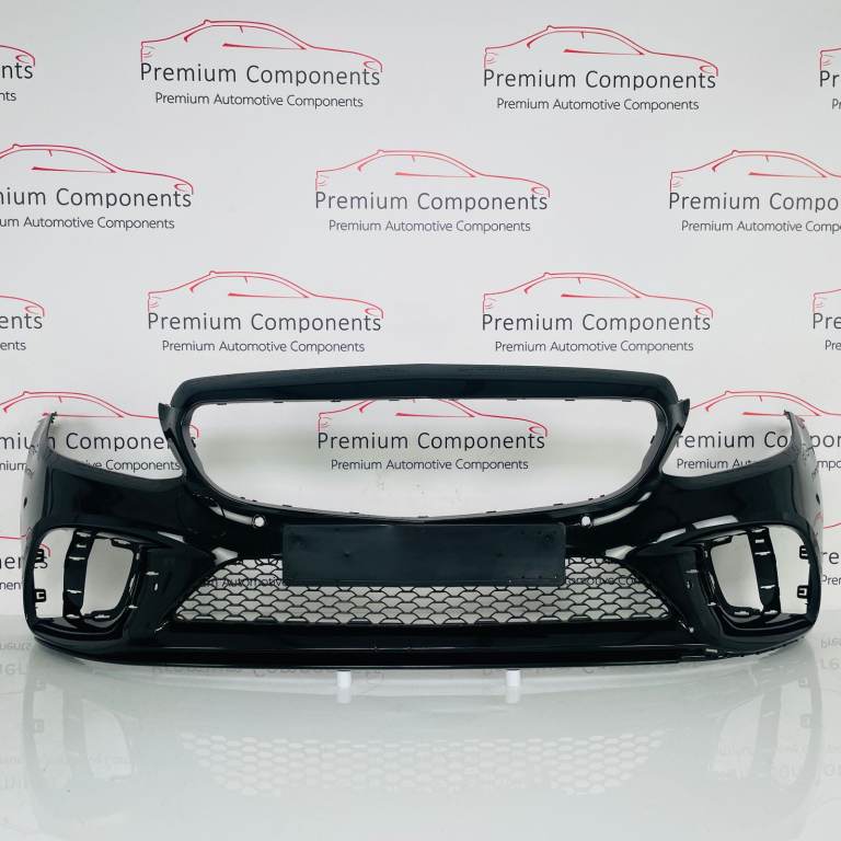 Mercedes C Class Front Bumper W205 Genuine Black Amg Lift 2019 - 2022 [ao148]