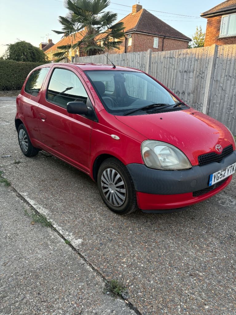 Toyota, YARIS, Hatchback, 2002, Manual, 998 (cc), 3 doors