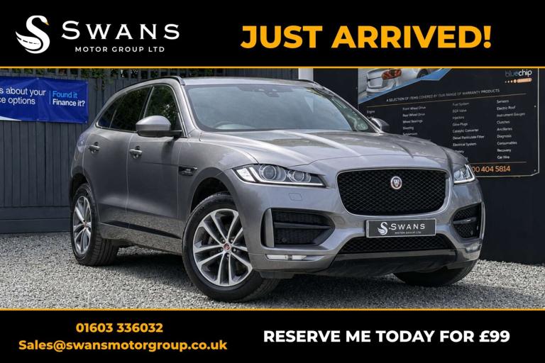 2019 Jaguar F-Pace 2.0 D180 R-Sport SUV Diesel Automatic