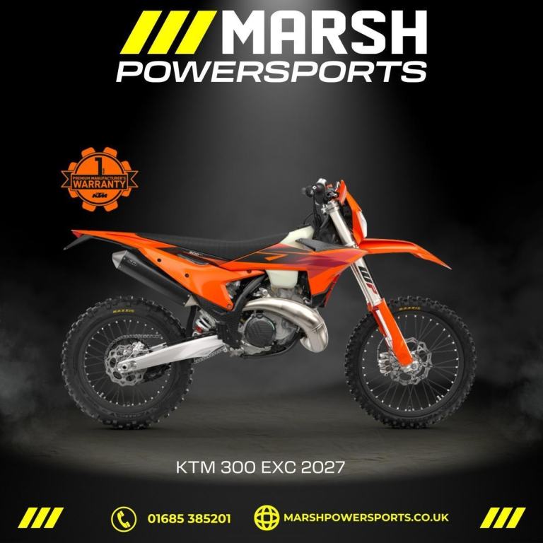300 EXC 2027 Model - KTM Main Dealer - Reserve NOW!